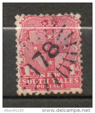 Nlle GALLES Du SUD  Armoirie 1p Rose 1897-98 N°75 - Mint Stamps