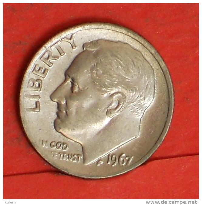 USA  1  Dime  1967   KM# 195a  -    (Nº03752) - 1946-...: Roosevelt