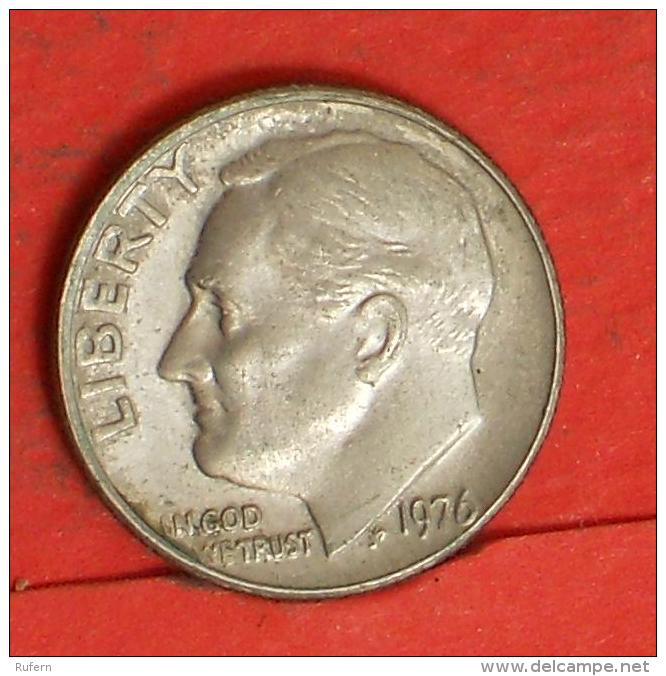 USA  1  Dime  1976   KM# 195a  -    (Nº03761) - 1946-...: Roosevelt