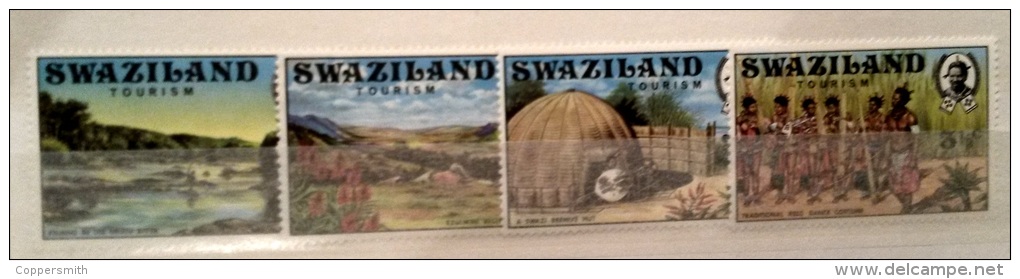 (019) Swaziland  Tourism / Tourismus / Landscapes / Paysages ** / Mnh  Michel 193-96 - Swaziland (1968-...)