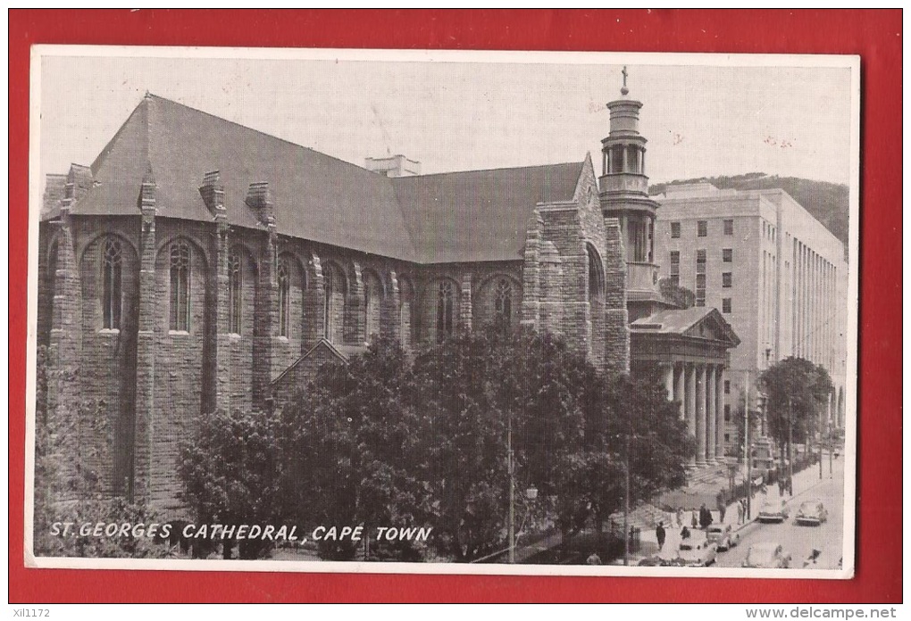 ASI-003 St Georges Cathedral Cape Town.  Circulated In 1952 To Switzerland - South Africa