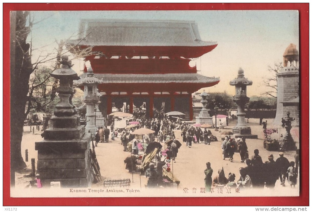 ASI-007 Tokyo Kannon Temple Asakusa, Non Circulated - Tokyo