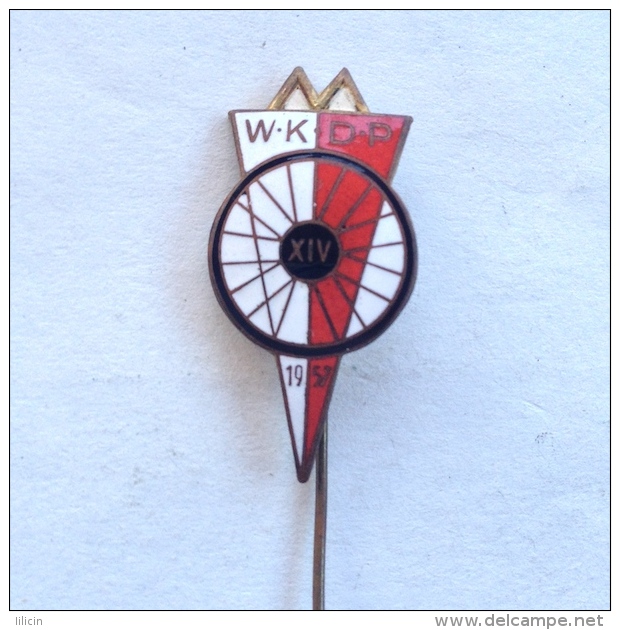 Badge Pin ZN000426 - Bicycle (cycling) Poland WKDP 1957 - Cycling
