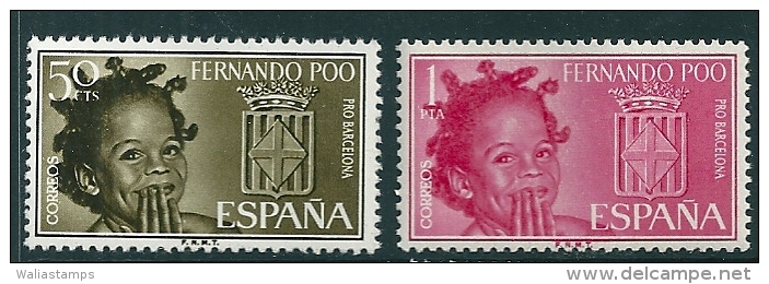 Fernando Poo 1963 Edifil 218-9 MNH** - Fernando Po