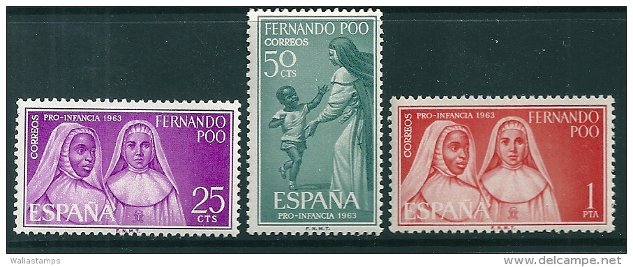 Fernando Poo 1963 Edifil 215-7 MNH** - Fernando Poo