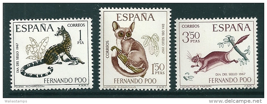 Fernando Poo 1967 Edifil 259-61 MNH** - Fernando Poo