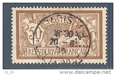 Perforation LF 55 - Lazard Freres Sur 50c Merson - Other & Unclassified