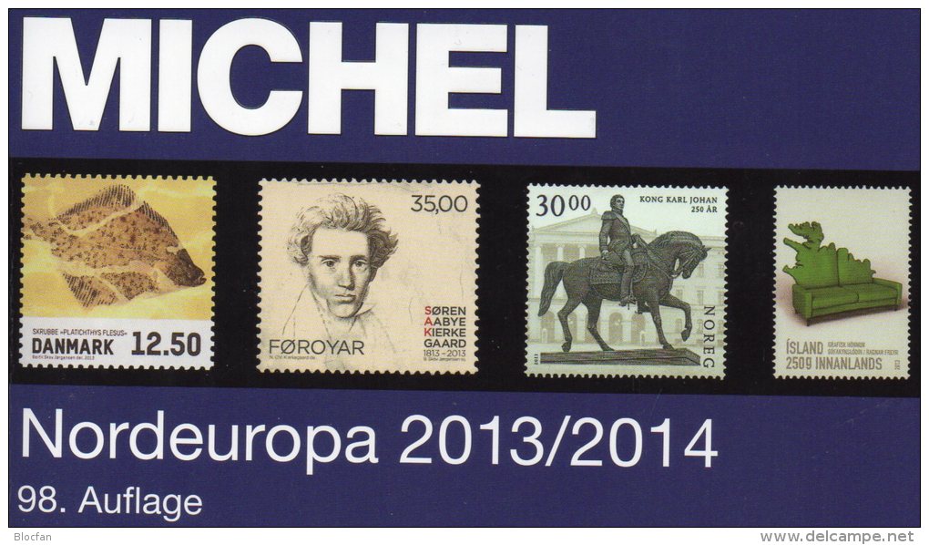 MICHEL Nord-Europa 2014 Katalog Neu 60€ Band 5 Briefmarken Nordeuropa Stamps Finnland Lettland Litauen Norwegen Schweden - Andere & Zonder Classificatie