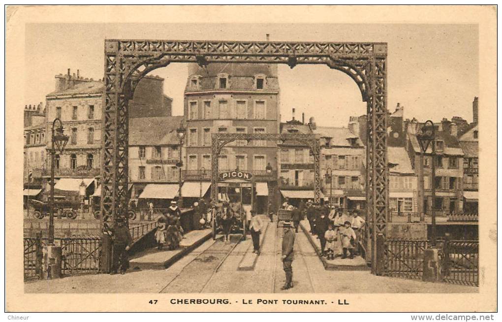 CHERBOURG LE PONT TOURNANT - Cherbourg