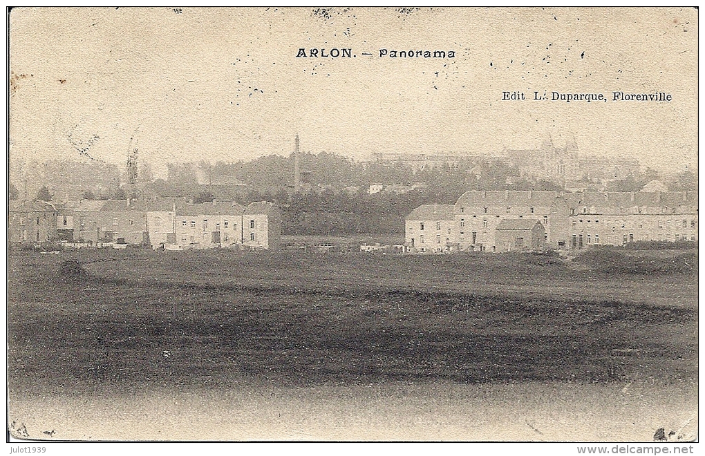 ARLON ..-- Panorama . 1907 Vers GAND ( Melle Jeanne DOGNIAUX? ) . Voir Verso . - Arlon