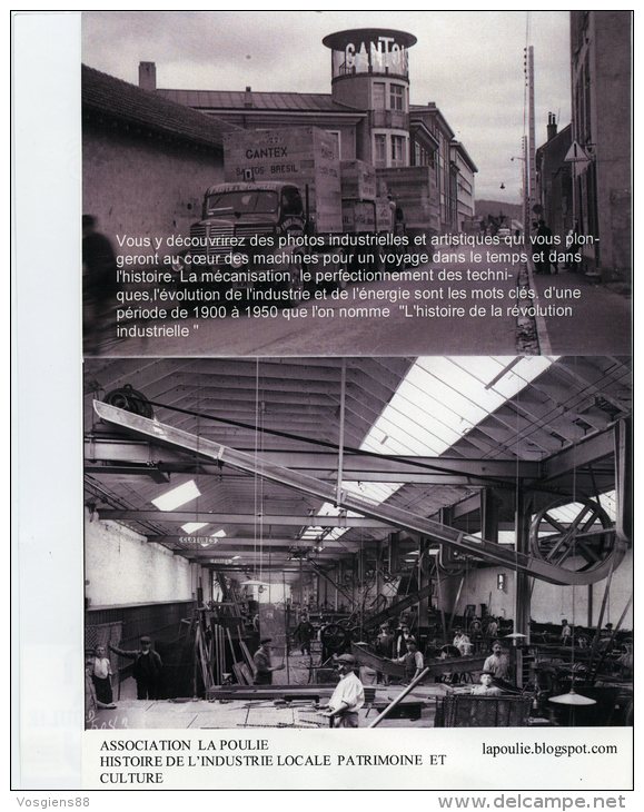 DVD HISTOIRE INDUSTRIEL GANTOIS SAINT-DIE DES VOSGES 1900/1950 - Documentaires