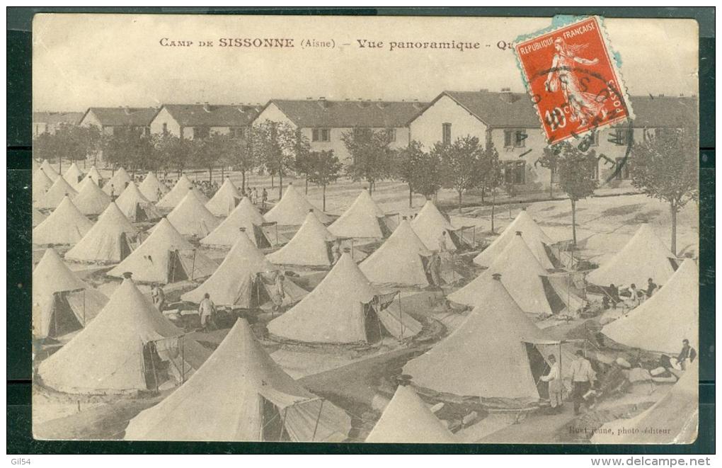 Camp De Sissonne ( Aisne ) - Vue Panoramique - Quartier B   - Aby164 - Sissonne