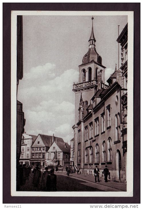 AK GÜSTROW - Postamt, Pferdemarkt 1950 - Guestrow