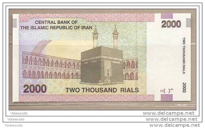 Iran - Banconota Non Circolata Da 2000 Rials - Irán