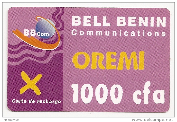 BENIN  RECHARGE  OREMI - Benin