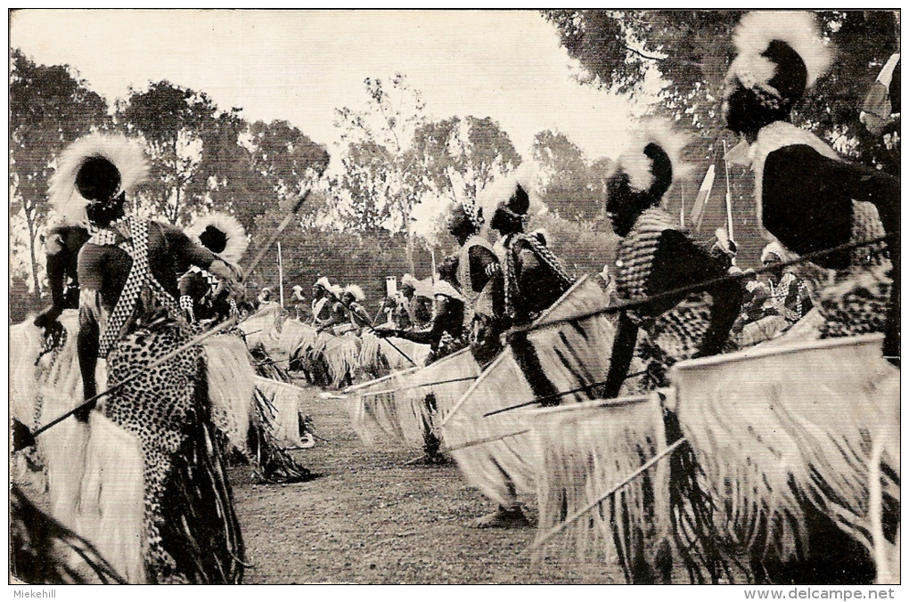 RUANDA-URUNDI-DANSEURS A MURAMVYA-DANCERS - - Ruanda-Burundi