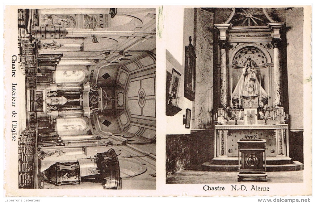 Carte Postale Chastre Intérieurs De L'Eglise De Chastre - Chastre