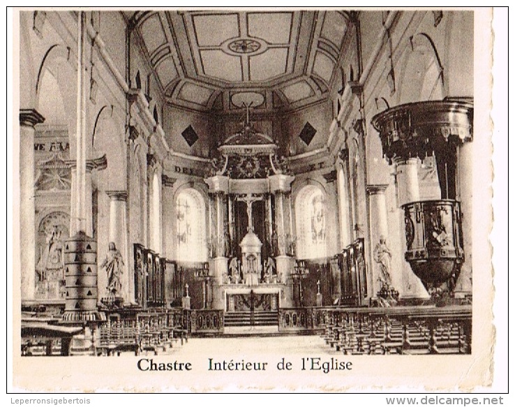 Carte Postale Chastre Intérieurs De L'Eglise De Chastre - Chastre