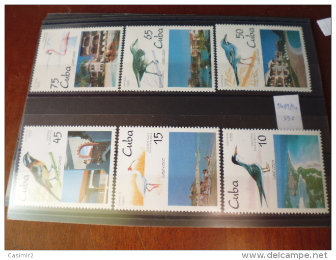 CUBA TIMBRES NEUF   YVERT N° 3489.3494 - Ongebruikt