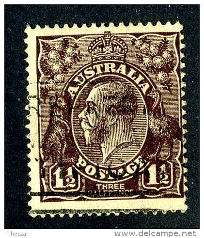 807) Australia 1918 Sc.#24b  Used ( Cat.$2.50 ) Offers Welcome! - Used Stamps