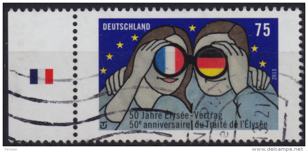 50th Anniv. Élysée Treaty - Germany France - 2013 Germany - USED - EU-Organe