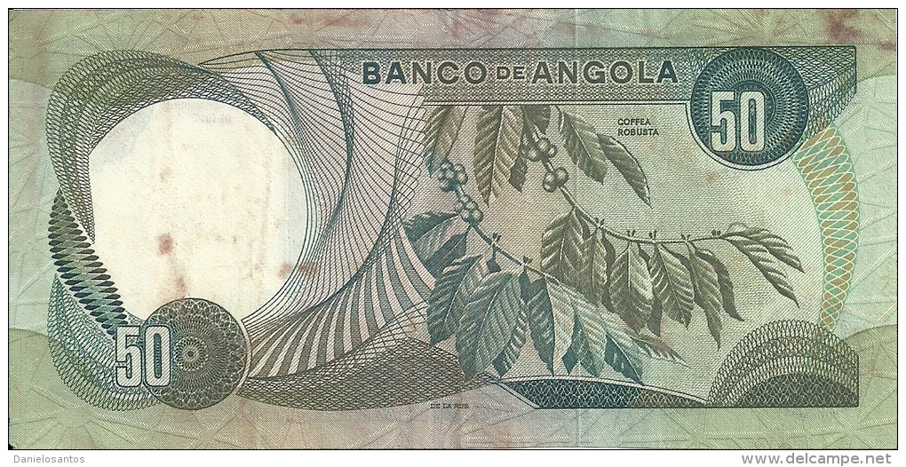 Angola 50 Escudos Marechal Carmona 1972 (Please See Scan) - Angola