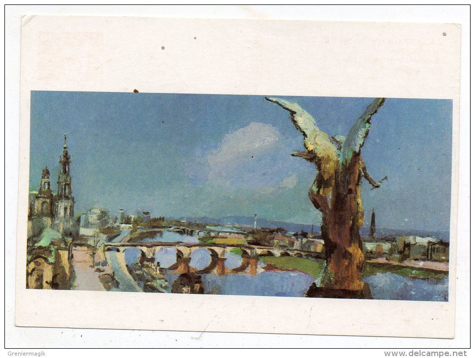 Entier Postal 10 Pf - Siegfried Klotz - Dresden 40 Jahre Danach 1987 - Berlin - DDR - Postcards - Used