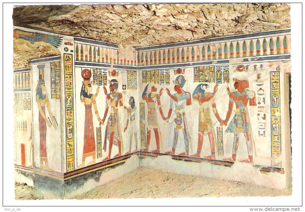 Ägypten - Egypt - Luxor - Painting In The Tomb - Nice Stamps - Louxor