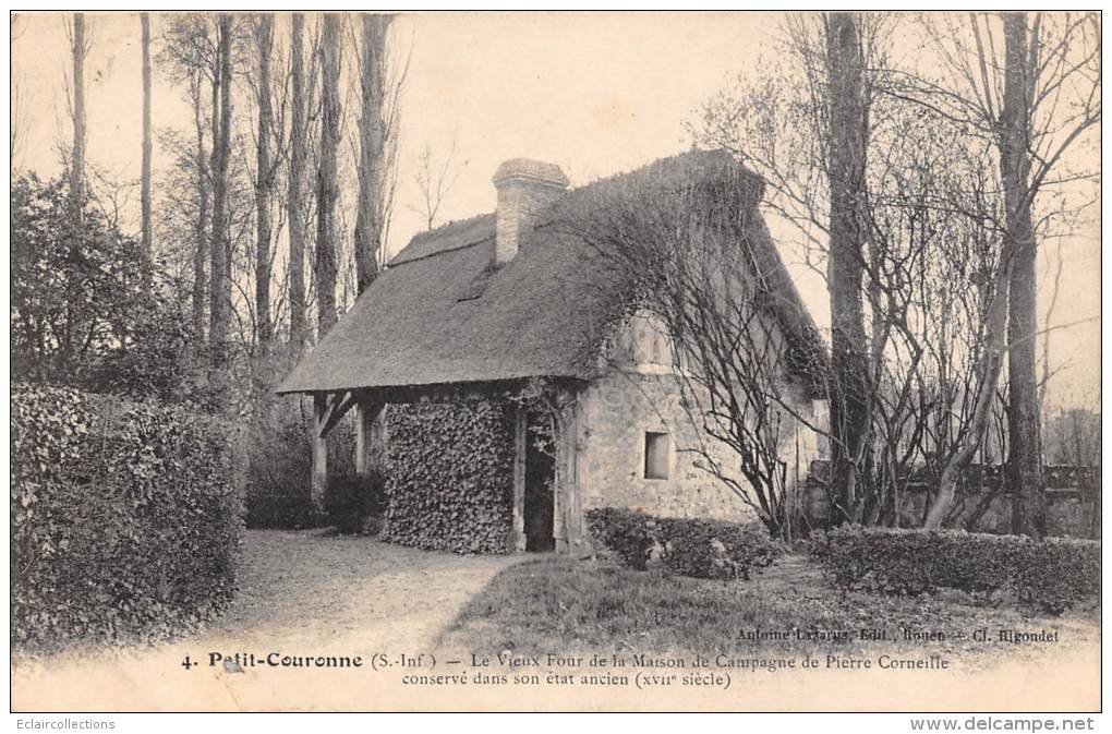 Petit Couronne   76    Four De La Maison De Campagne  Pierre Corneille - Sonstige & Ohne Zuordnung