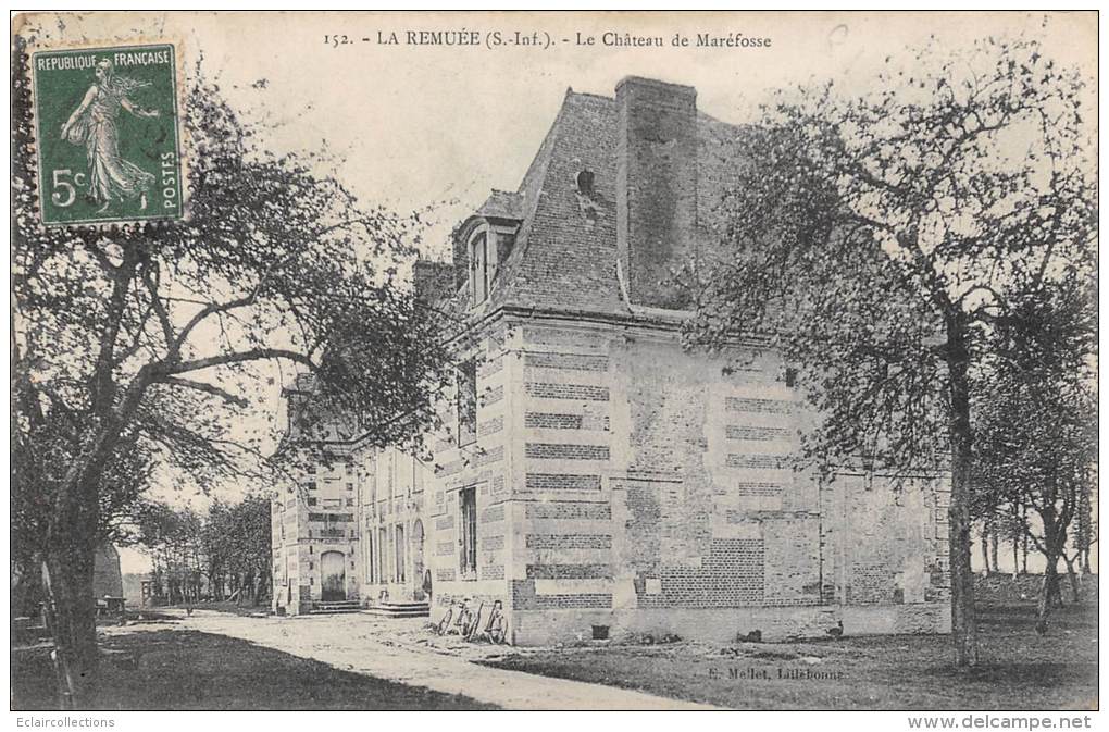 La Remuée   76      Chateau De Maréfosse - Autres & Non Classés