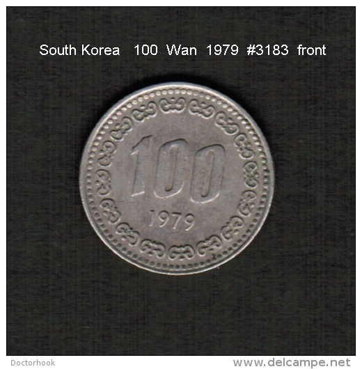 SOUTH KOREA    100  WON  1979  (KM # 9) - Corée Du Sud