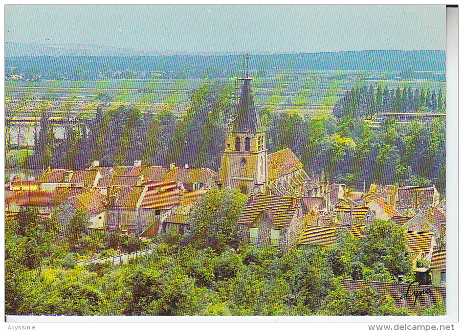 Cpsm 78 ANDRESY - Vue Générale Et L´église - D19 5 - Andresy