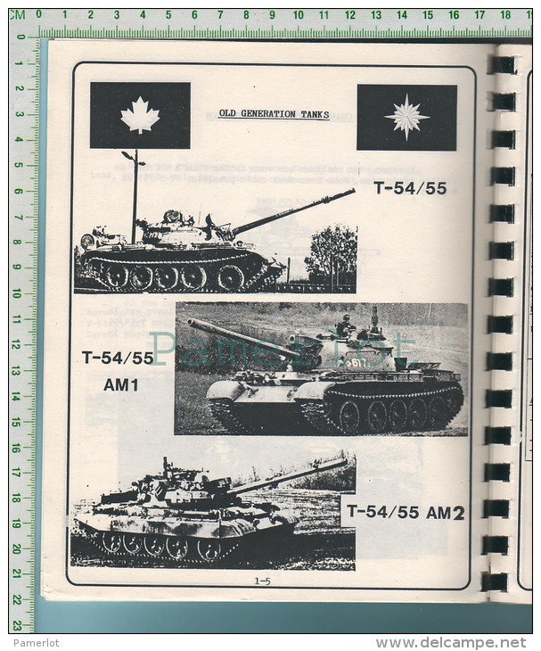 Canada (1ere div.infantry weapons, camion 4X4, tracked APCs,old generation tanks, mil transport aircrafts etc.) 8 scans