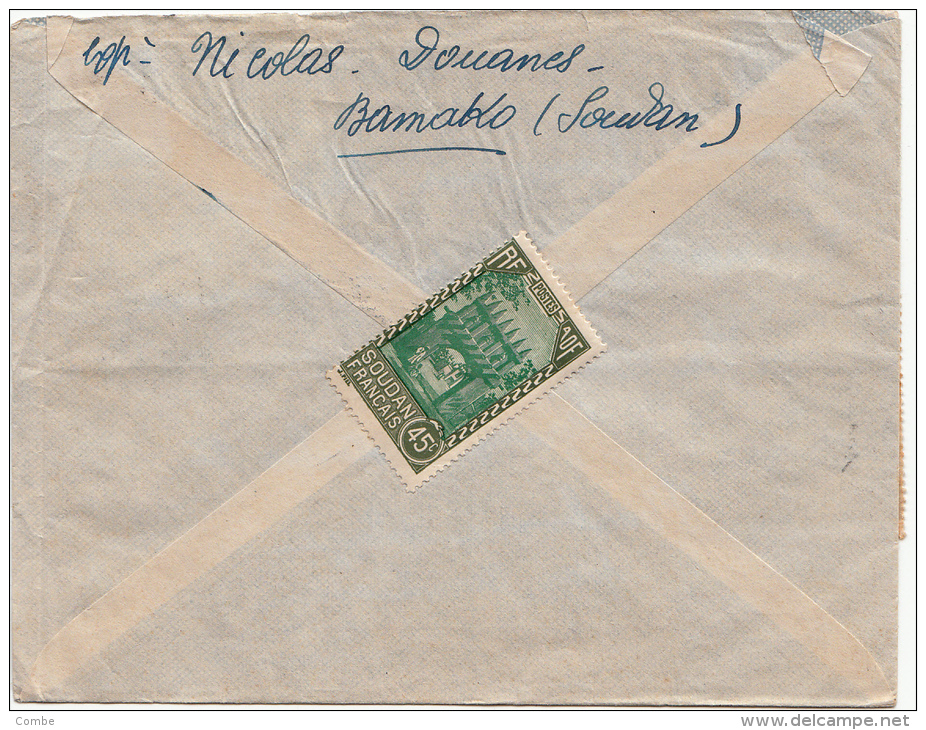 Lettre SOUDAN 3 Timbres /892 - Brieven En Documenten