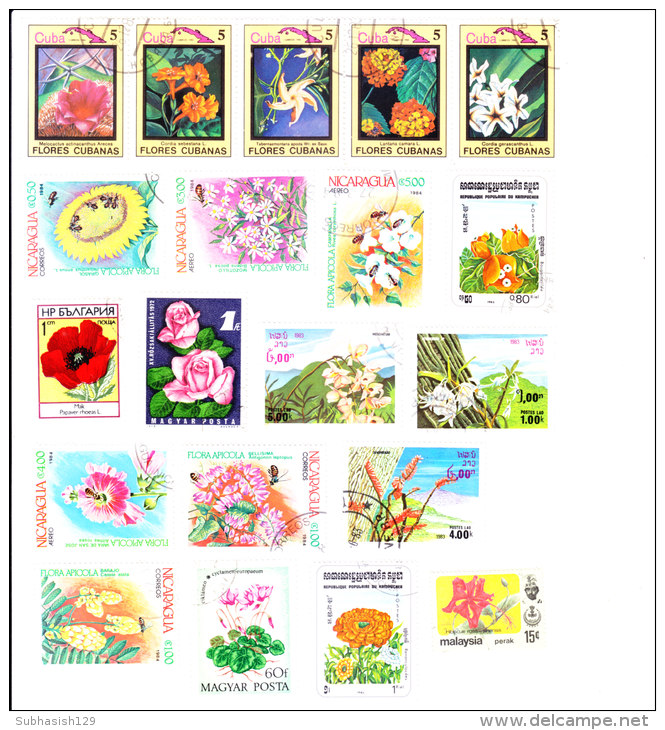 Flowers - 25 Pieces - Collezioni (senza Album)