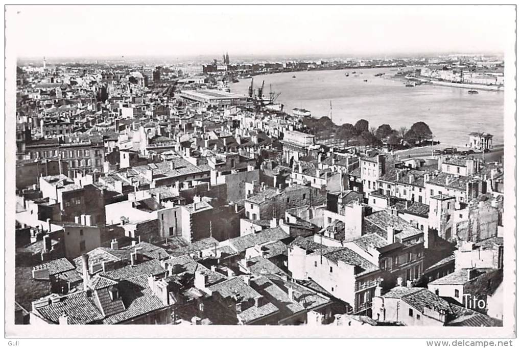33] Gironde-Port Autonome De BORDEAUX Vue Générale (Cpsm Editions : TITO/ BERJAUD N° 53)*PRIX FIXE - Bordeaux