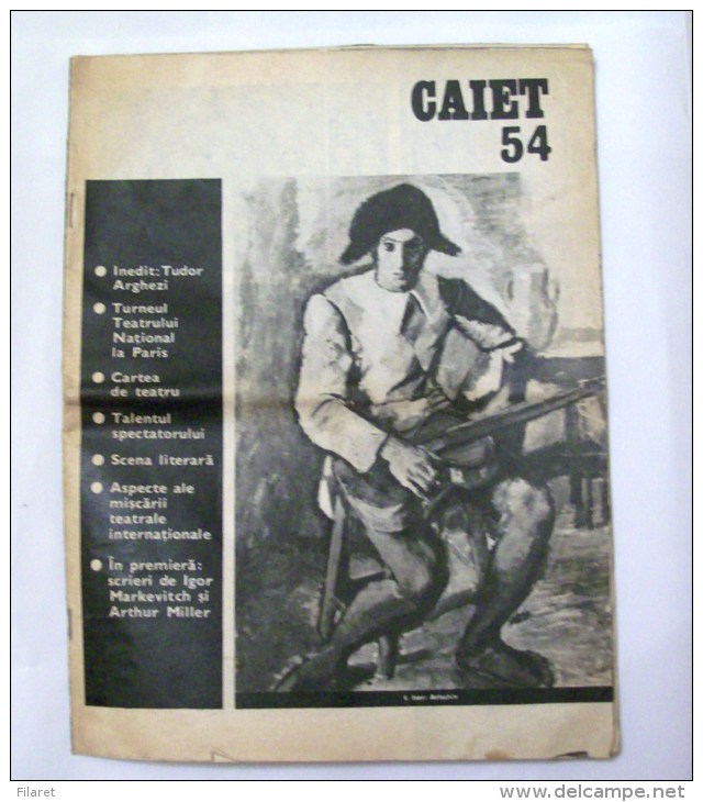 ROMANIA-CAIET 54,THEATRE REVUE - Teatro