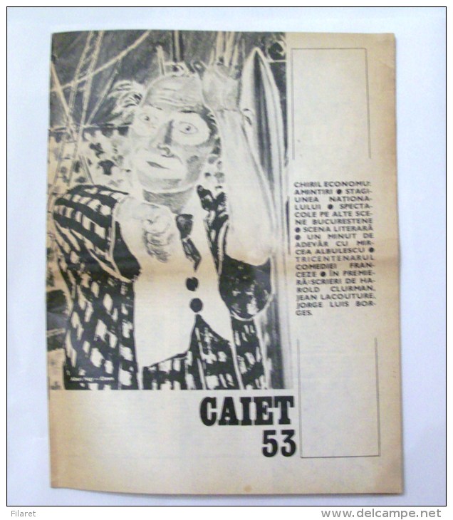 ROMANIA-CAIET 53,THEATRE REVUE - Theater