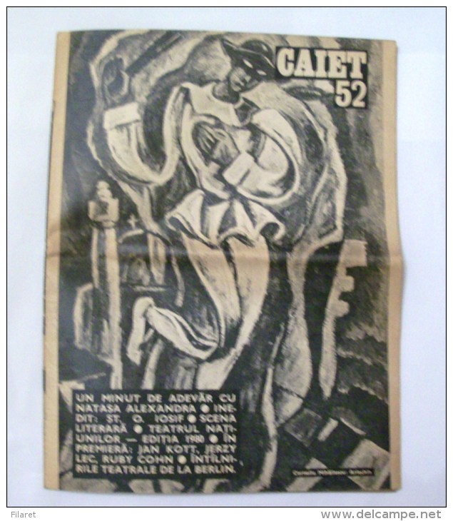 ROMANIA-CAIET 52,THEATRE REVUE - Teatro