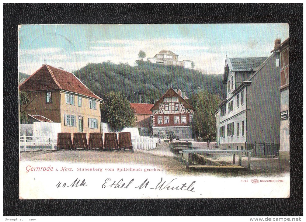 Jüterbog Blick Auf Vorstadt Damm Mit Dammtor Used + Stamp J. Goldiner - Sonstige & Ohne Zuordnung