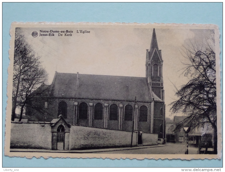 Jesus-Eik Notre Dame Au Bois / De Kerk - L' Eglise  Anno 1968 ( Zie Foto Voor Details ) !! - Overijse