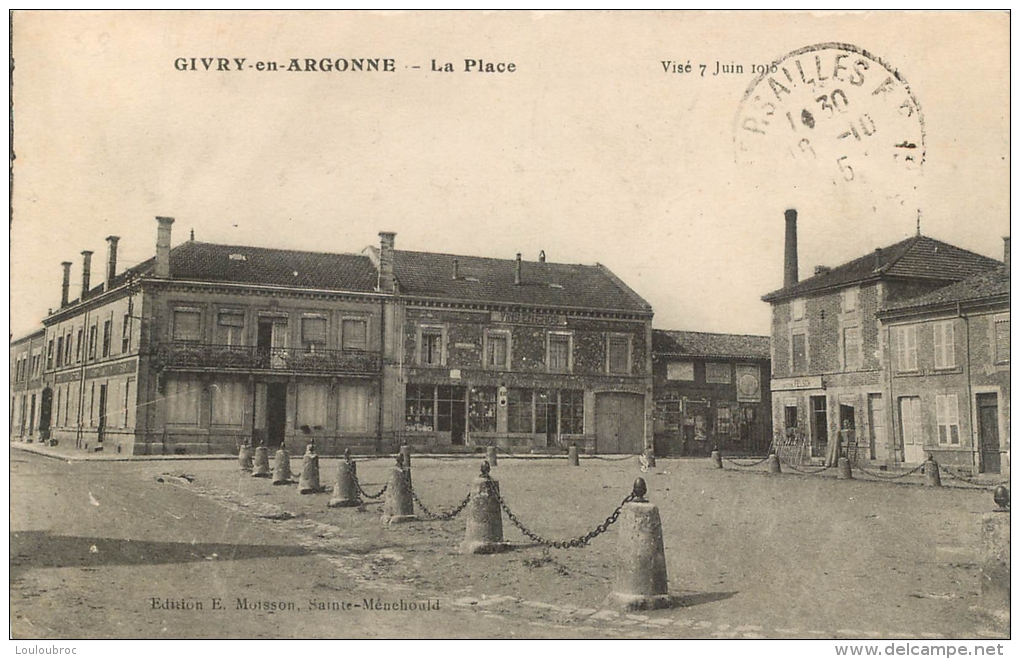 51 GIVRY EN ARGONNE LA PLACE - Givry En Argonne