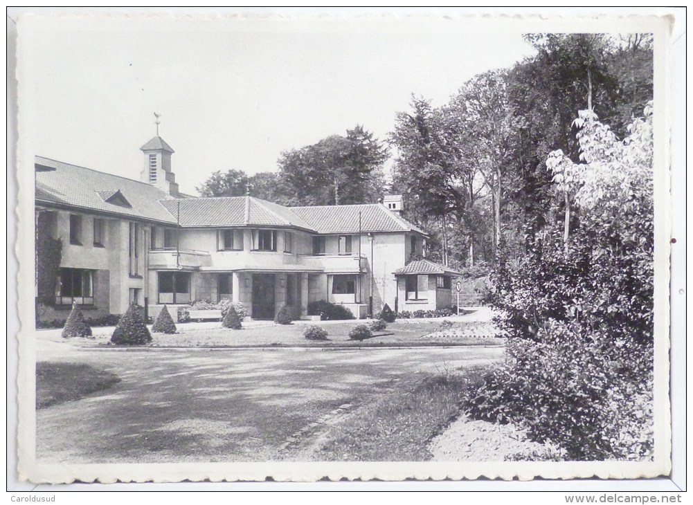 CP ORP-JAUCHE Cours Entrée MAISON DE CURE HEMPTINNE Voyagé 1942 Timbre Remise 10 Cachet Poste Chez Marchal Infirmiere - Orp-Jauche