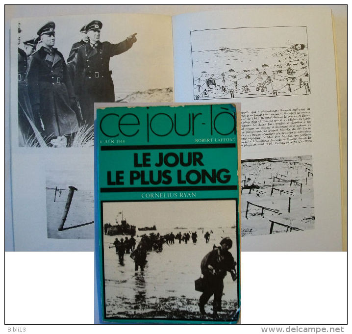 WW2 -  Livre " LE JOUR LE PLUS LONG "de Cornélius Ryan - French