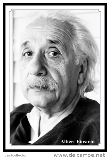 NOBEL PRIZE Albert Einstein  Stamped Card 0951-4 - Nobelprijs