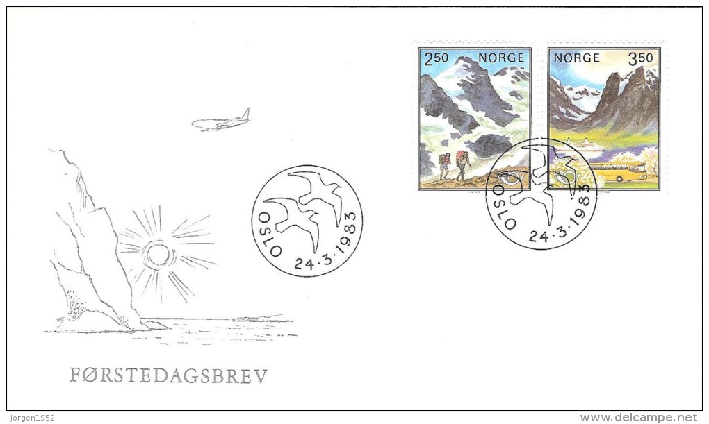 NORWAY   #FDC FROM YEAR 1983 - FDC