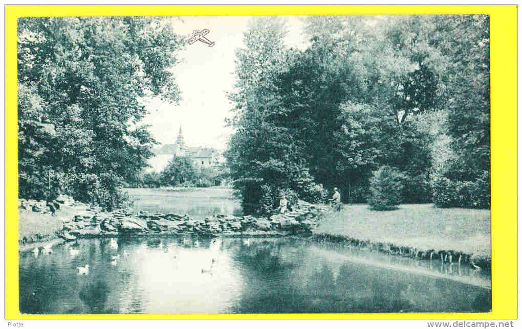 * Vilvoorde - Vilvorde (Vlaams Brabant - Bruxelles - Brussel) * (Cliché Ed. H. Van Acker, Uccle, Nr 406) Le Parc, Cygne - Vilvoorde