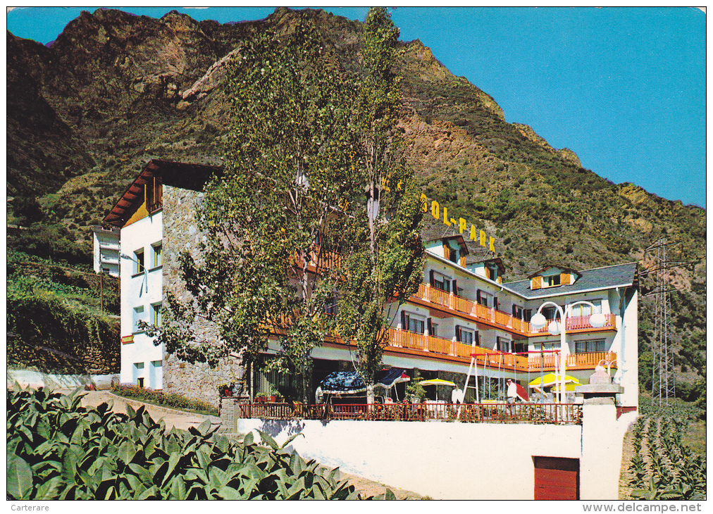 PRINCIPAT D´ANDORRA,hotel Sol Park Sant Julia De Loria,pubintel Barcelona,balançoire,ANDORRE - Andorre