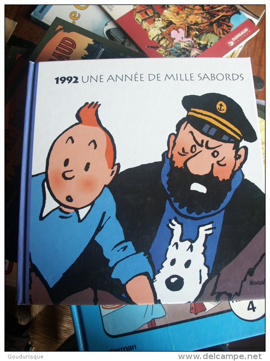 TINTIN AGENDA 1992  HERGE - Tintin