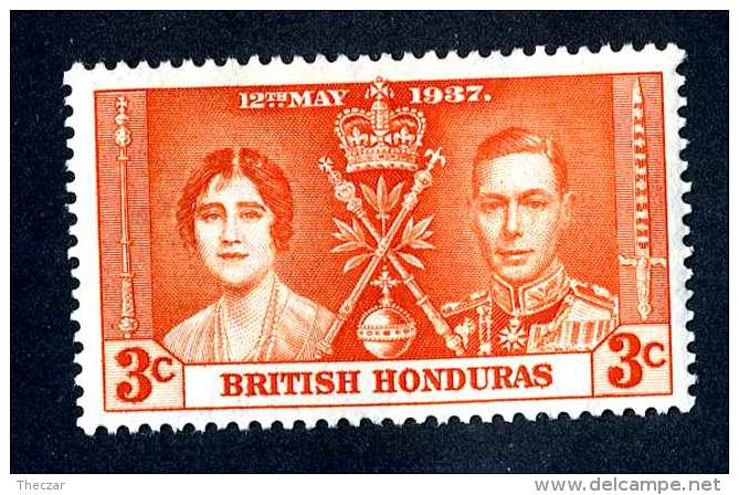 972 )  Br. Honduras 1937 Sc.#112  Mint* ( Cat.$.25 ) Offers Welcome! - Honduras Británica (...-1970)